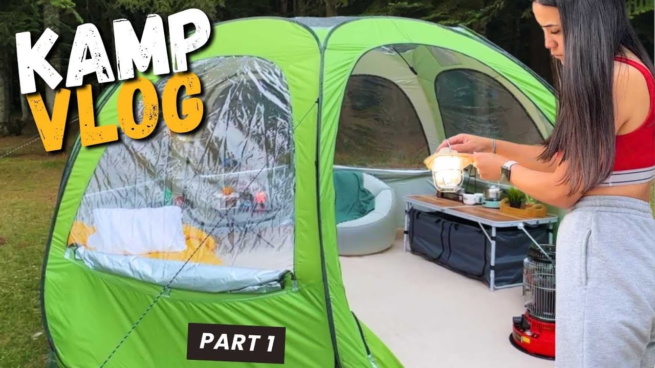 YENİ EKİPMANLARIMLA KAMP