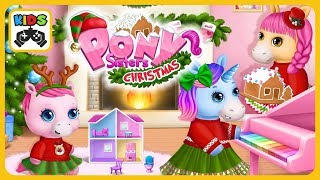 Pony Sisters Christmas - Secret Santa Gifts * game for kids by TutoTOONS screenshot 5