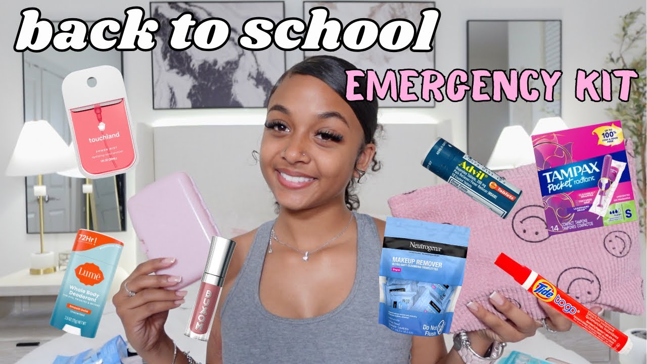 What’s in my Back to School Emergency Kit | everything you need in your essentials kit *target haul*