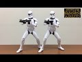 star wars 1/10scale figure #clone trooper スターウォーズ 1/10スケールフィギュア #クローントルーパー フェイズ1,2 レビュー