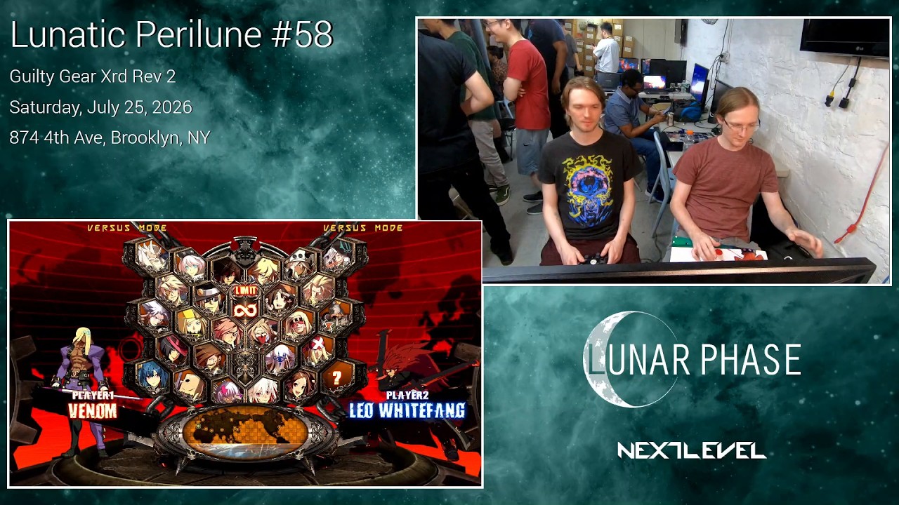 Lunatic Perilune #58: Guilty Gear Xrd Rev 2 Top 4