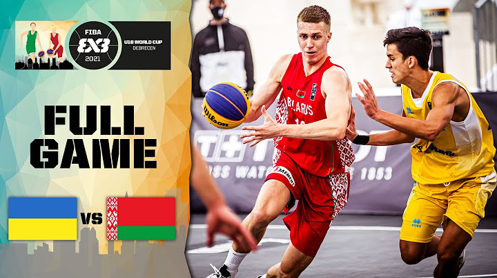 Ukraine v Belarus | Men's - Quarter-Finals Full Game | FIBA 3x3 U18 World Cup 2021