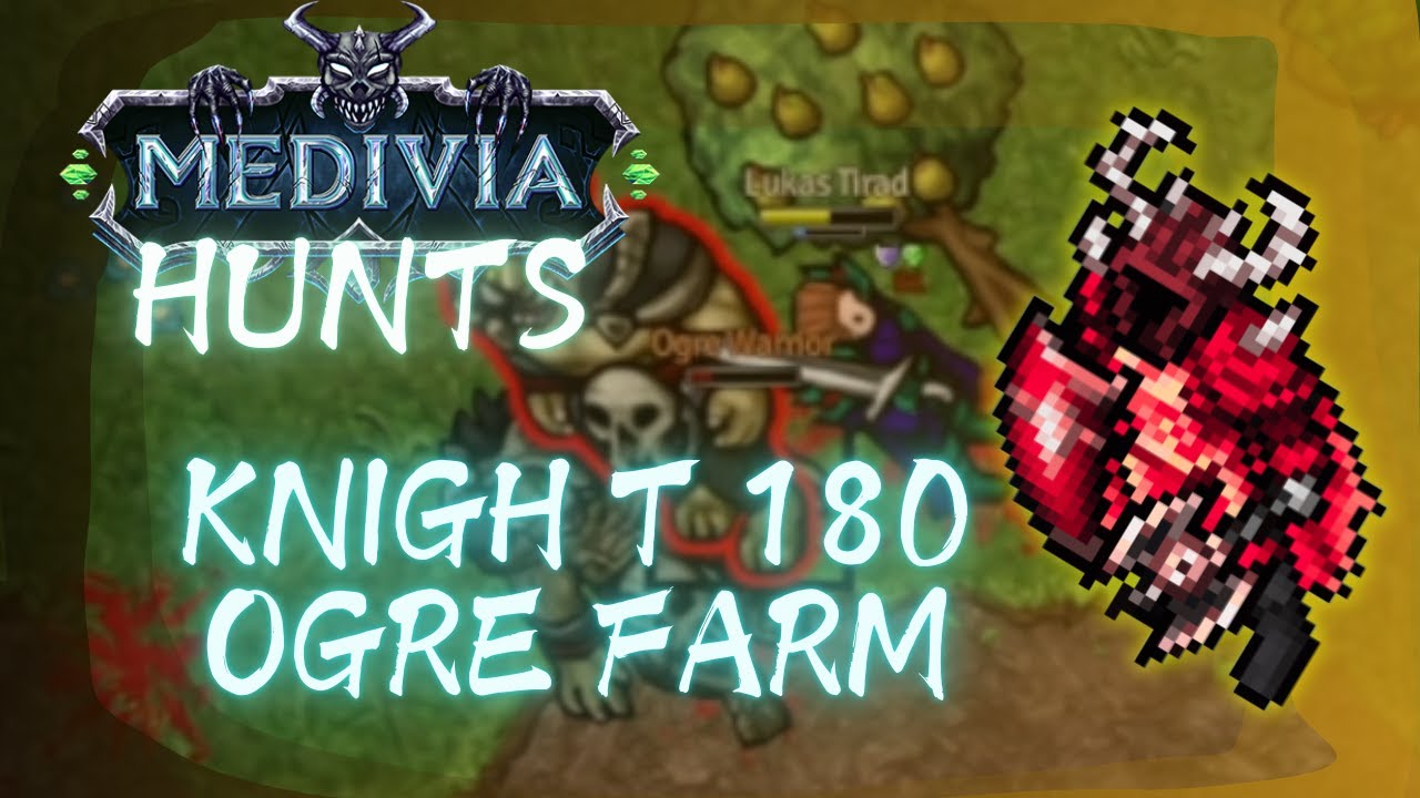 KNIGHT 80 FARMING OGRE WARRIORS FOR HELLFORGED HELMET - MEDIVIA ONLINE