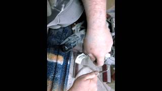 Removing a Ignition cylinder on 2004 Santa Fe