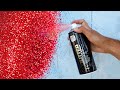 Painting with GLITTER Effect Spray (it is not what You expect)