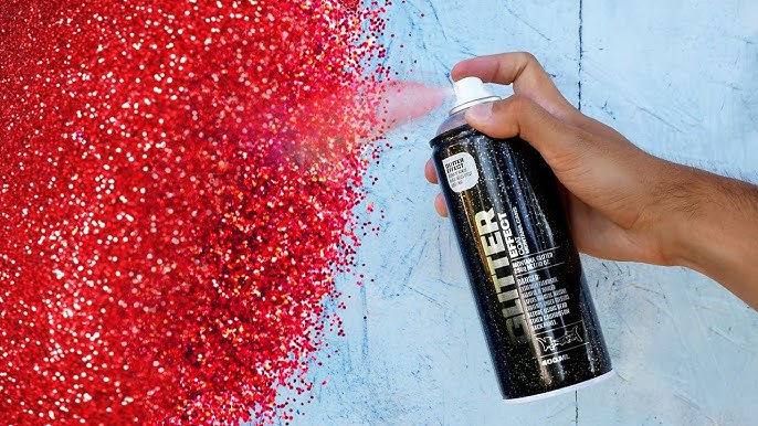 Spray pailleté hologramme Montana 