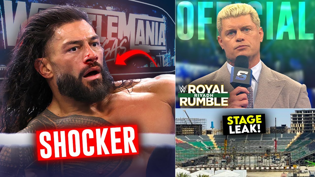 UNEXPECTED Roman Reigns PLANS 🤯... Cody Rhodes ENTERING Royal Rumble, Royal Rumble STAGE | WWE News