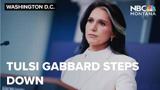 Tulsi Gabbard resigns from Trump admin. after husband diagnosed with a rare form of cancer