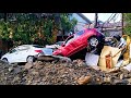 Кадры страшных последствий ночного потопа в Сочи