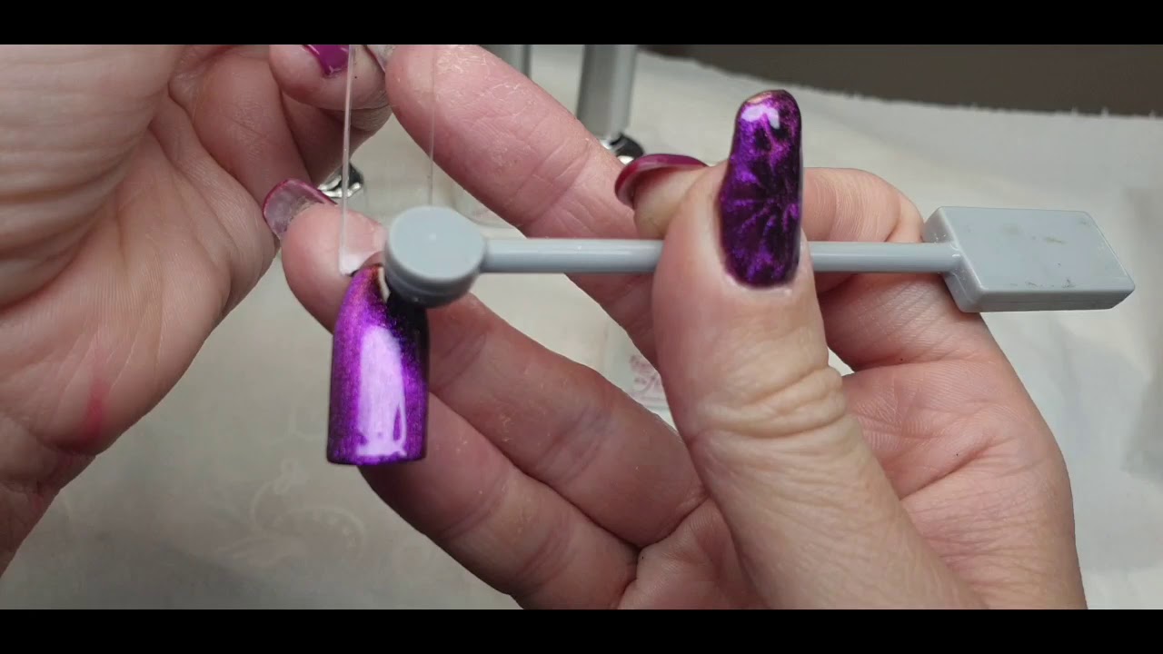 Crystal nails tiger eye infinity YouTube
