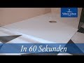 In 60 Sekunden: Keramische Duschwannen | Villeroy & Boch