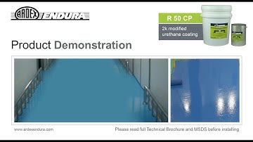 R 50 CP | Two Component urethane coating | Ardex Endura