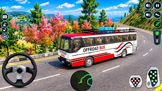 Dangerous Road Bus Driving | Offroad Bus Simulator Gameplay 🔥🚌 screenshot 2