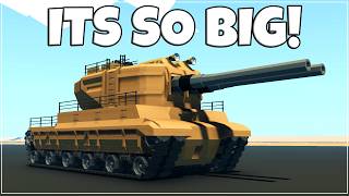 THE BIGGEST AMPHIBIOUS TANK KINDA FLOATS NOW!
