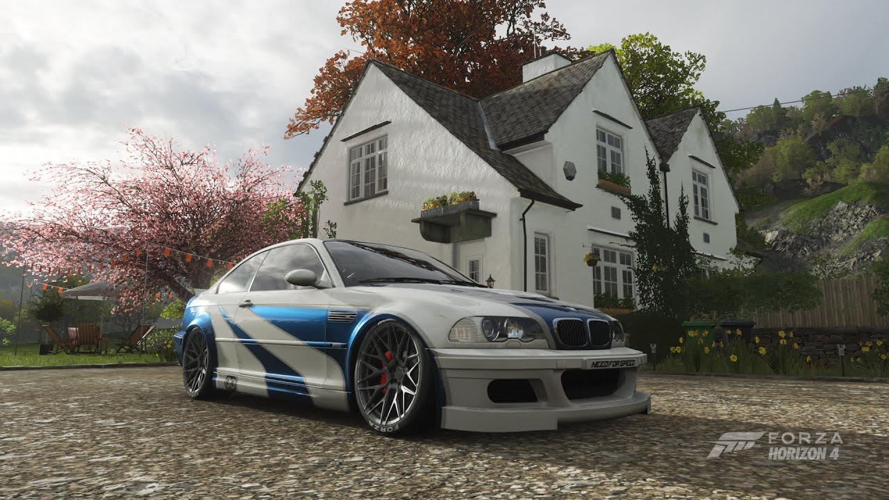 BMW M3 E46(hand came)forza horizon 4 my first video YouTube