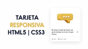 Cómo hacer una tarjeta responsiva (Card) con HTML y CSS  | Jocker Code