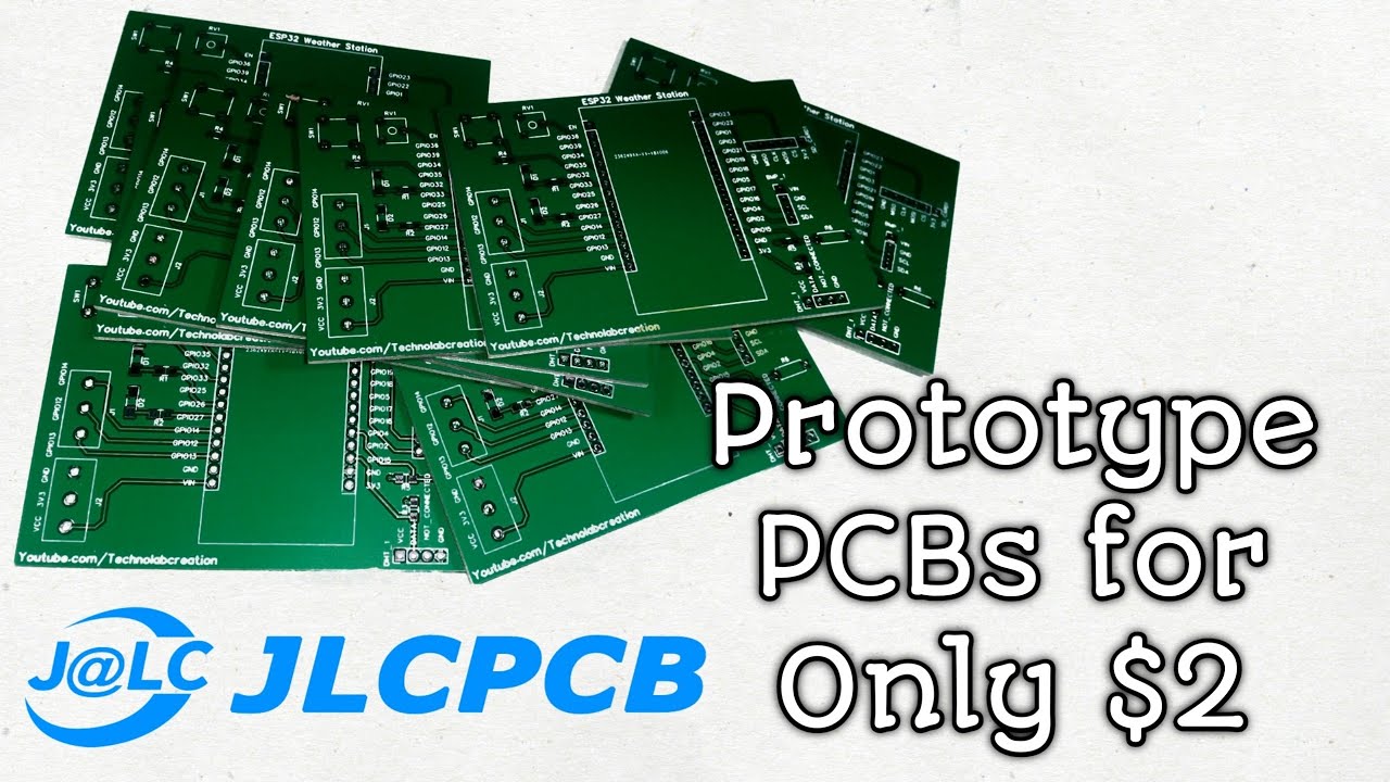 Prototype PCBs for Only $2  !!  JLCPCB Review