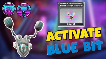 How To Activate Russo Robot Resonator & Blue Bit in RB Battles *tutorial* |Roblox|