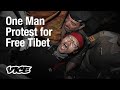 Arrested 16 times tibetan activist tsundue continues to protest against china