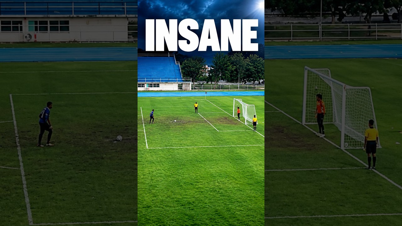 The craziest penalty in football history #soccer #ronaldo #psg #barca  #messi #yamal #dembele