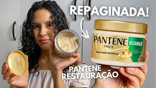 RESENHA MASCARA PANTENE RESTAURAÇÃO PRO-V COM NUTRI-PÉROLAS É BOA? | Ana Laurentino