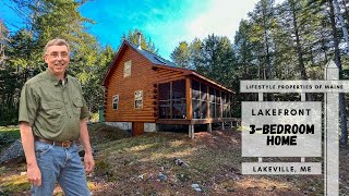 3Bedroom Lakefront Home | Maine Real Estate