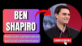 Ben Shapiro: The Rise of a Conservative Firebrand | From Child Prodigy to Political Powerhouse