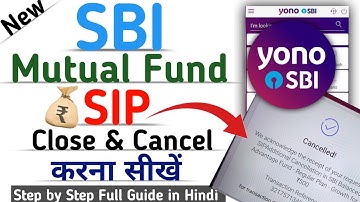 how to cancel sip in yono sbi | yono sbi me sip cancel kaise kare | SIP Cancel Process | 2025