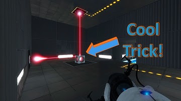 HOW TO FLIP A CUBE in Portal 2!