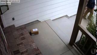 Ontrac shipping throws package