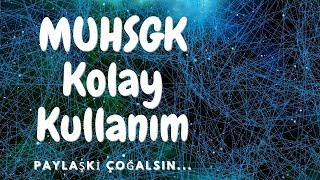 MUHSGK Hazırlama ve Kolay Kullanımı Zirve Müşavir by PaYlaŞ kİ ÇoĞaLSıN 4,036 views 2 years ago 8 minutes, 24 seconds