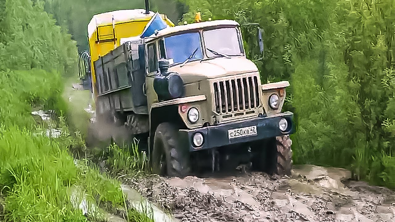 KrAZ 255 b auf der Panzerbahn in Peckfitz 14 05 2015