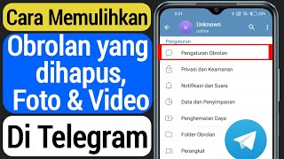 Cara Memulihkan Obrolan, Pesan, Gambar & Video Telegram yang Dihapus (BARU 2023)