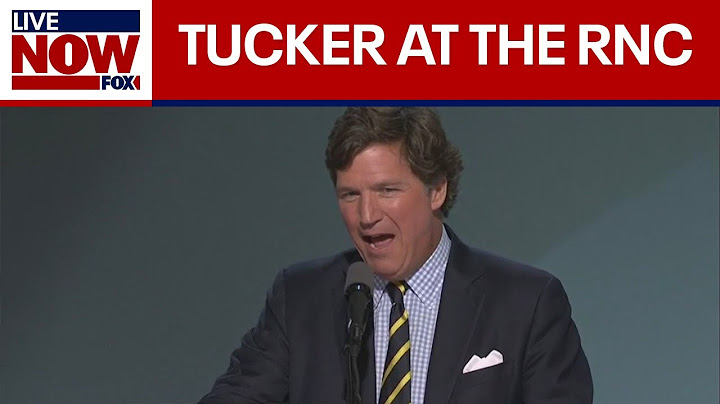 Watch: Tucker Carlson full speech at 2024 RNC | LiveNOW from FOX