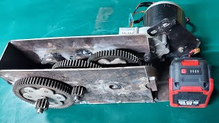 Homemade a Super Powerful Gearbox Full Metal by 2T-DIY 5,248 views 6 months ago 10 minutes, 25 seconds