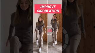 Improve your Circulation with this 1 Minute Exercise Snack ❤️ #betterhealth