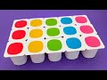 surprise Toys Kinetic sand Yoghurt Cups fun  for kids cartoon