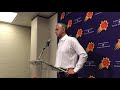 Igor Kokoskov after Suns beating Mavs opening night