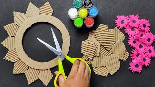 Unique Wall Hanging Using Cardboard/Best Out Of Waste Craft Ideas ✨/DIY Home Decoration Ideas
