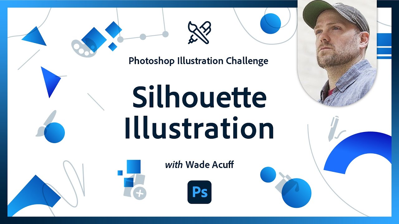 Silhouette Illustration | Photoshop Illustration Challenge