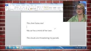 Detailed examples of personification Profile