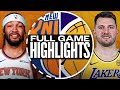 New York Knicks Vs Los Angeles Lakers Full Game Highlights December 05 2025 NBA Season