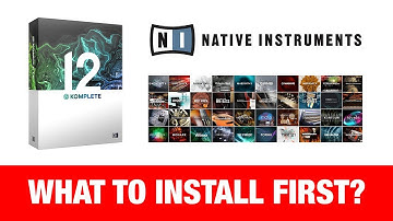 Native Instruments: What to Install First