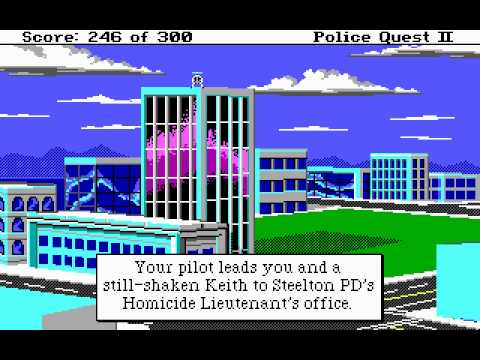 Let's Play Police Quest 2 part 17: da bomb