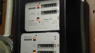 Schlumberger A6A1  Four rate meter