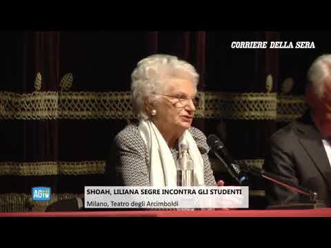 La testimonianza agli studenti di Liliana Segre