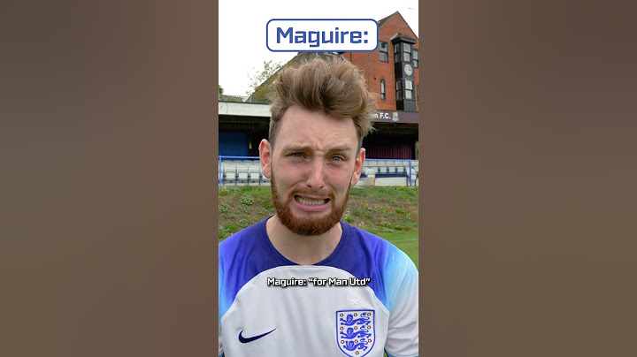 HARRY MAGUIRE CRIES AFTER PLAYING FOR ENGLAND?! **EMOTIONAL**