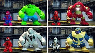 All Big Fig \& Super Villains Character in LEGO Marvel Super Heroes