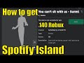How to get NEW Sunmi EMOTE in Spotify Island | Not Free - 140 Robux
