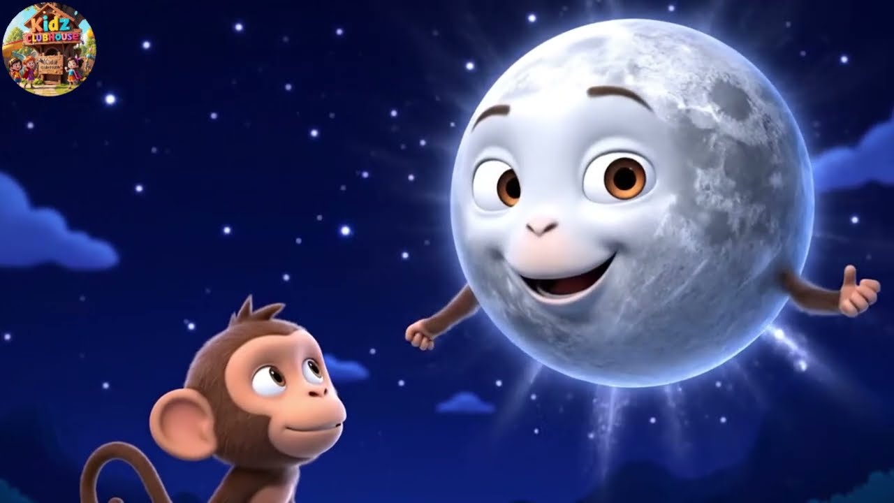 Der Affe, der den Mond vermaß | Lernlieder und Fantasiegeschichten für Kinder